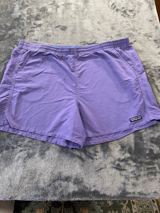 Patagonia Pants - Patagonia Barely Baggies Quick Dry Water Hiking Shorts Purple XL